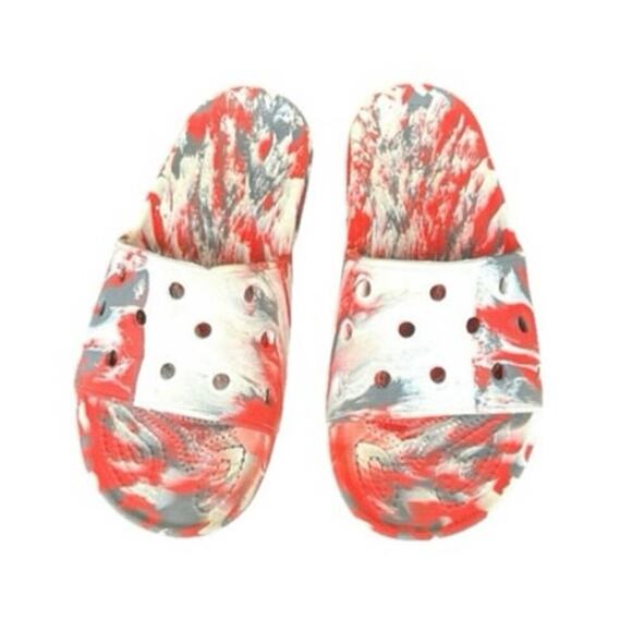 Crocs Shoes - Crocs Classic Marbled Slides‎ Unisex Size M4 W6